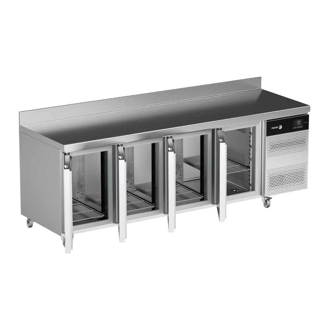 FU015 Fagor Advance 700 4 Door Gastronorm Counter Fridge ACP-4G - JD Catering Equipment Solutions Ltd