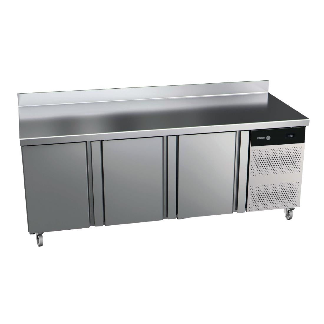 FU023 Fagor Concept 700 Gastronorm Counter Fridge 3 Door CCP-3G JD Catering Equipment Solutions Ltd
