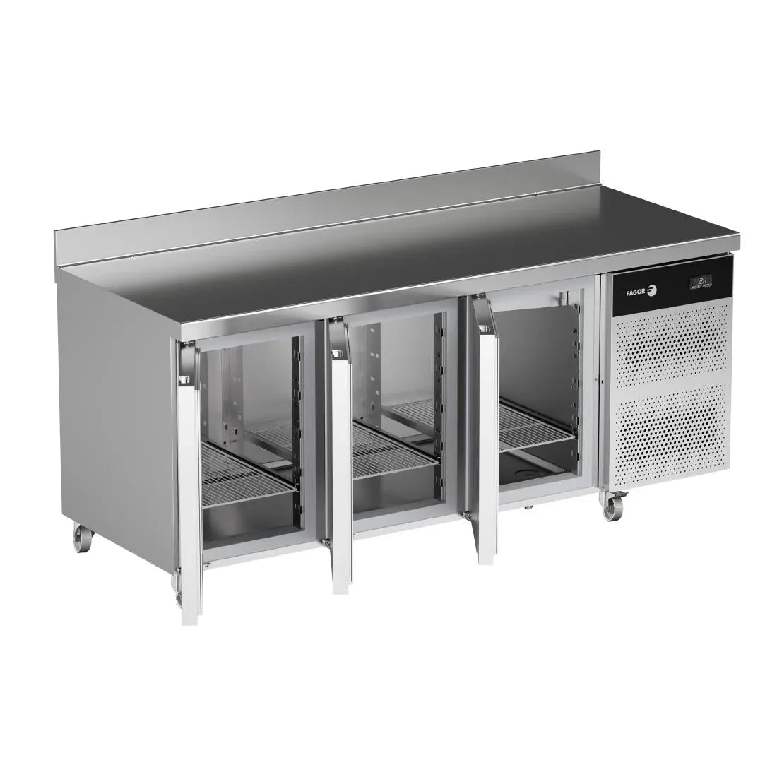 FU023 Fagor Concept 700 Gastronorm Counter Fridge 3 Door CCP-3G - JD Catering Equipment Solutions Ltd