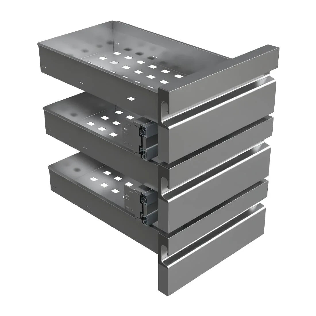 FU029 Fagor Concept Kit Drawers for Counter Units 1/3 & 1/3 & 1/3 - JD Catering Equipment Solutions Ltd