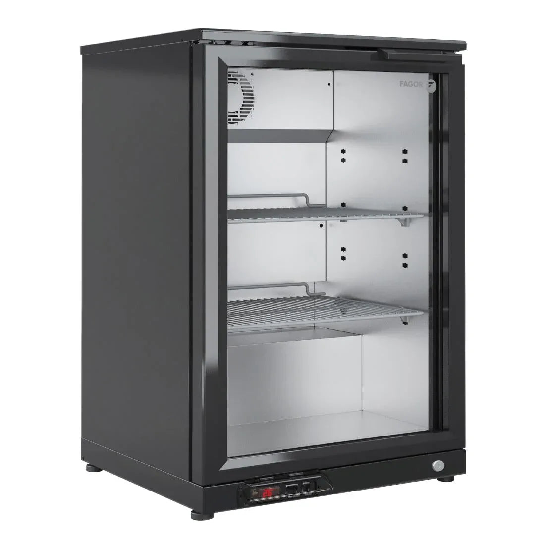 FU033 Fagor EERM Series Back Bar Cooler 1 Door Black EERM-1 - JD Catering Equipment Solutions Ltd