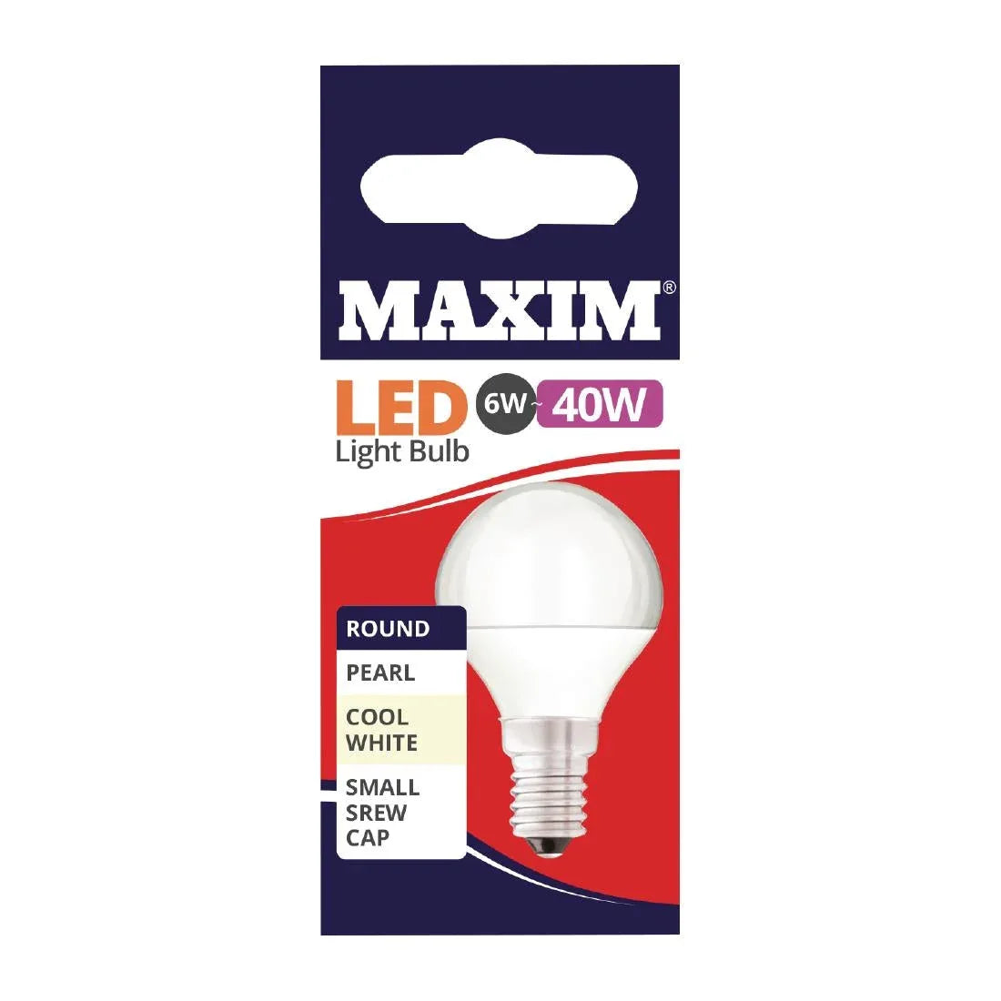 FW515 Maxim LED Round SES Cool White Light Bulb 6/40w - JD Catering Equipment Solutions Ltd
