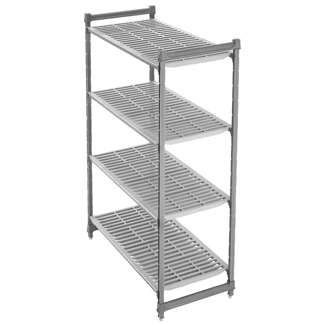 FW604 Cambro Camshelving Basics Plus 4 Tier Shelving Starter Unit 1830 x 765 x 460mm - JD Catering Equipment Solutions Ltd