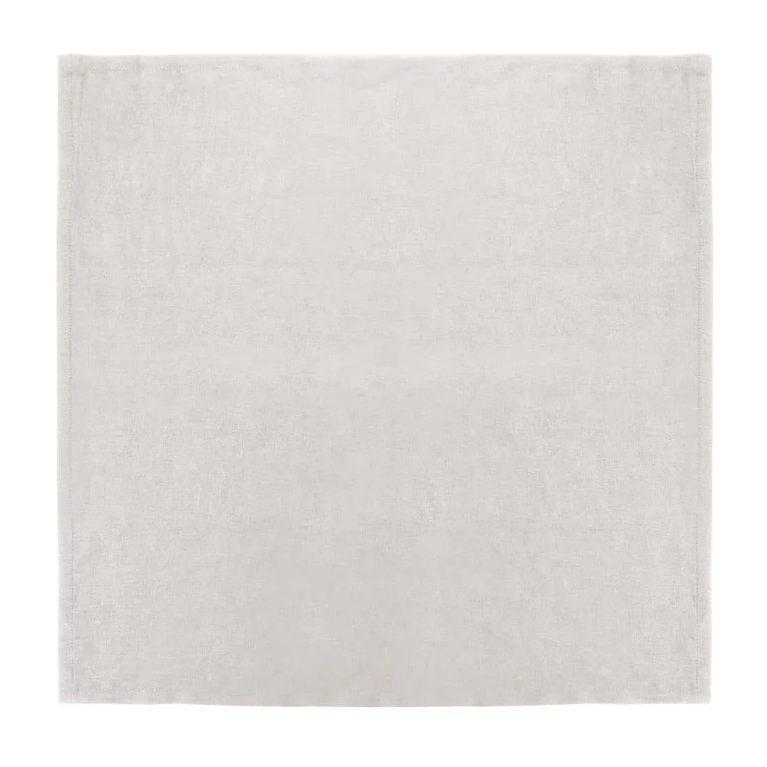 FW699 Olympia Linen Table Napkin Sand 400x400mm (Pack of 12) - JD Catering Equipment Solutions Ltd