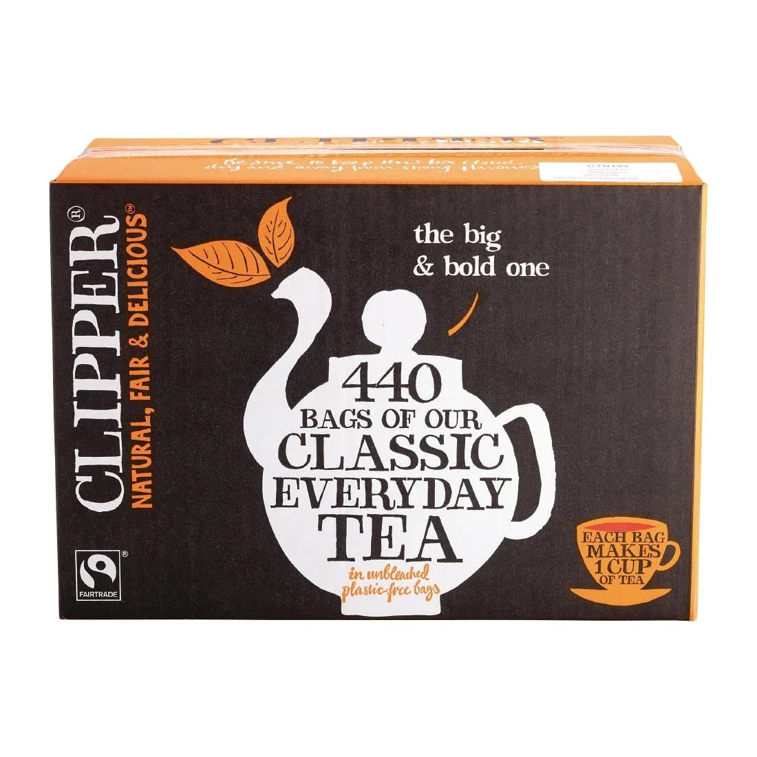 FW824 Clipper Fairtrade Teabags (Pack of 440) - JD Catering Equipment Solutions Ltd