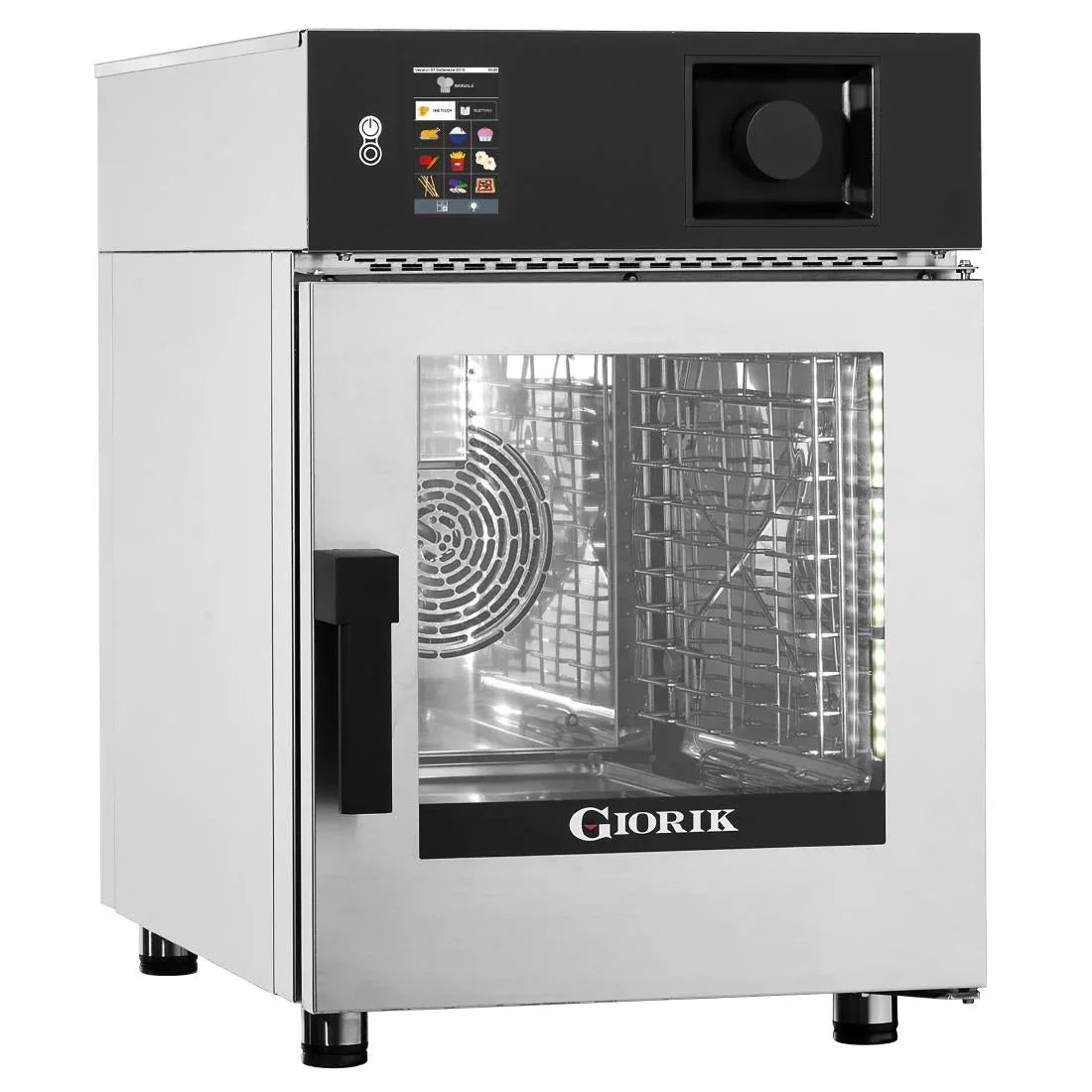 FW871 Giorik Kore KM061W 6 x 1/1GN Slimline Electric Combi Oven with Wash System - JD Catering Equipment Solutions Ltd