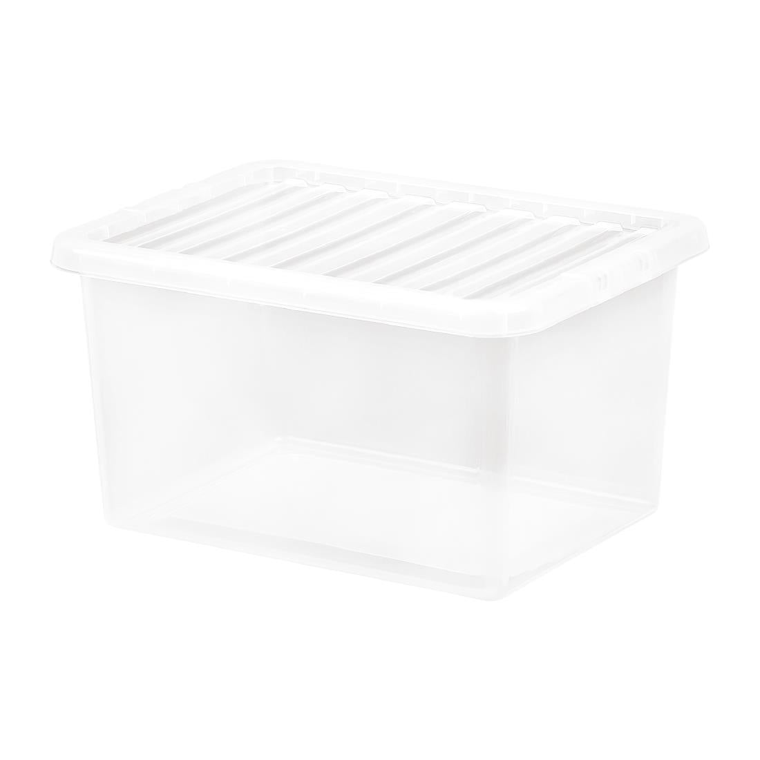 FW887 Wham Crystal Storage Box & Lid 25Ltr JD Catering Equipment Solutions Ltd