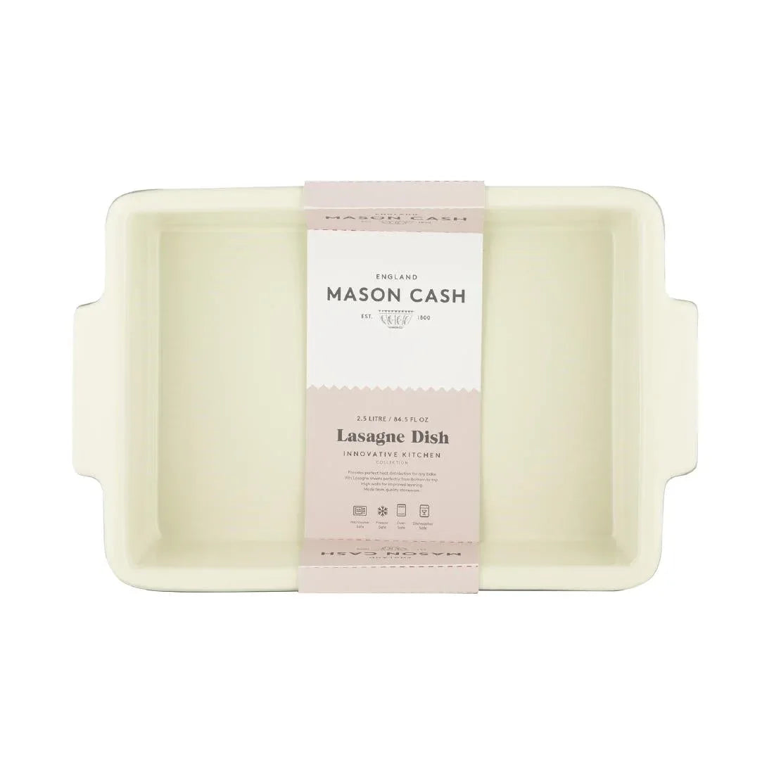 FX042 Mason Cash Innovative Kitchen Perfect Lasagne Dish 2.5L - JD Catering Equipment Solutions Ltd