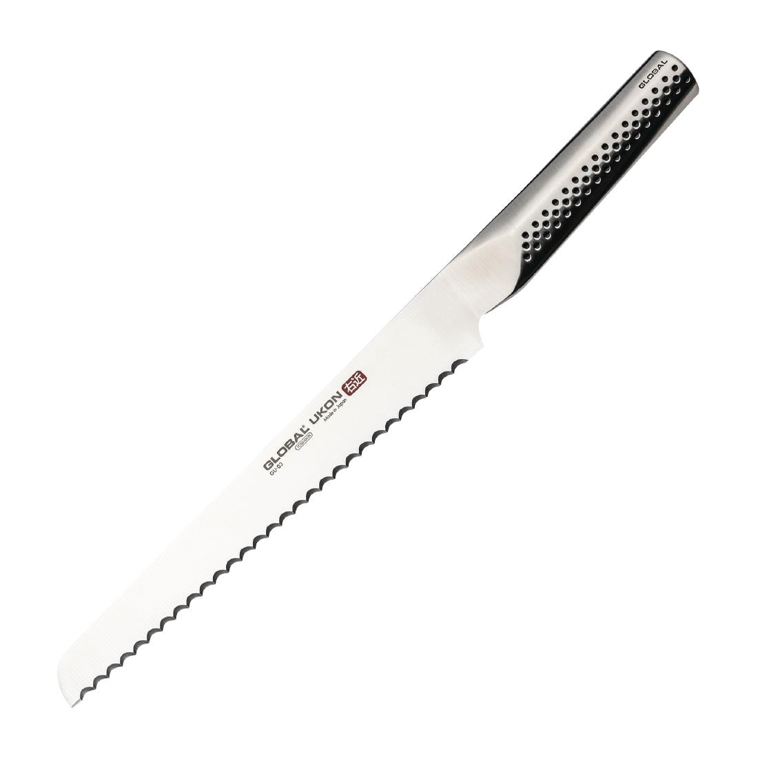 FX051 Global Knives Ukon Range Bread Knife 22cm JD Catering Equipment Solutions Ltd