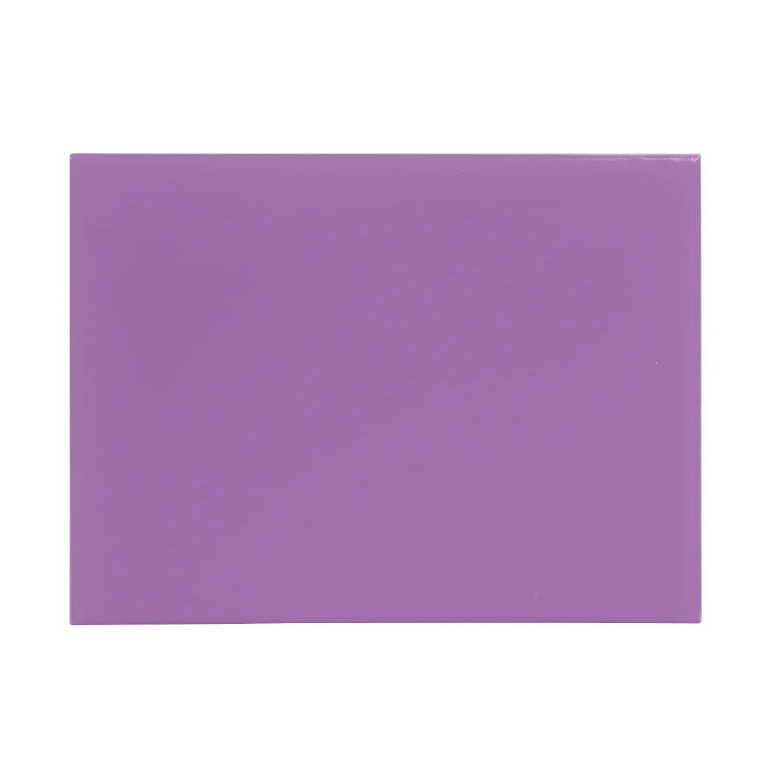 FX100 Hygiplas High Density Chopping Board Small Purple - 229x305x12mm - JD Catering Equipment Solutions Ltd