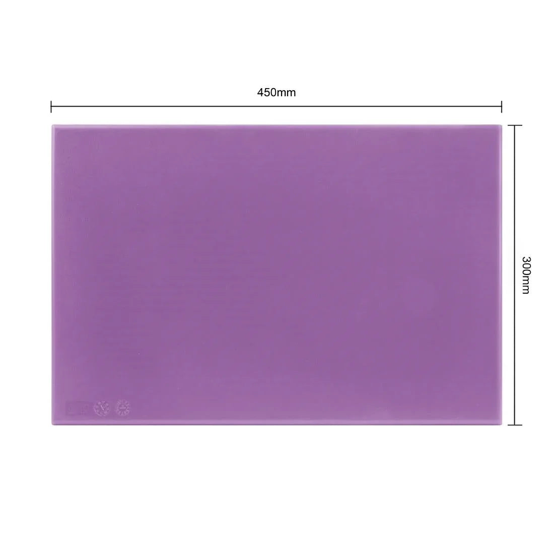 FX102 Hygiplas High Density Chopping Board Purple - 450x300x25mm JD Catering Equipment Solutions Ltd