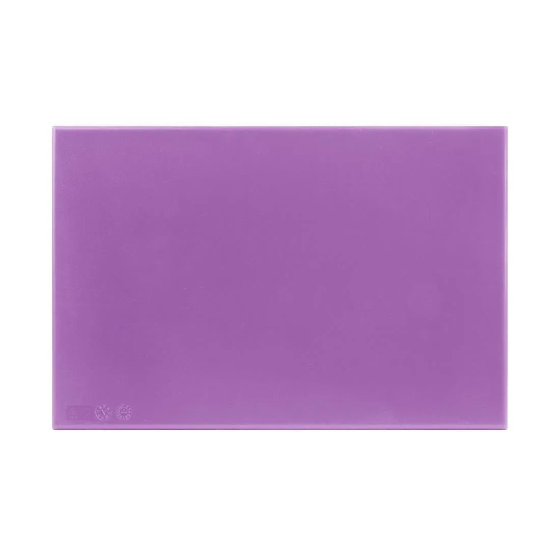 FX102 Hygiplas High Density Chopping Board Purple - 450x300x25mm JD Catering Equipment Solutions Ltd