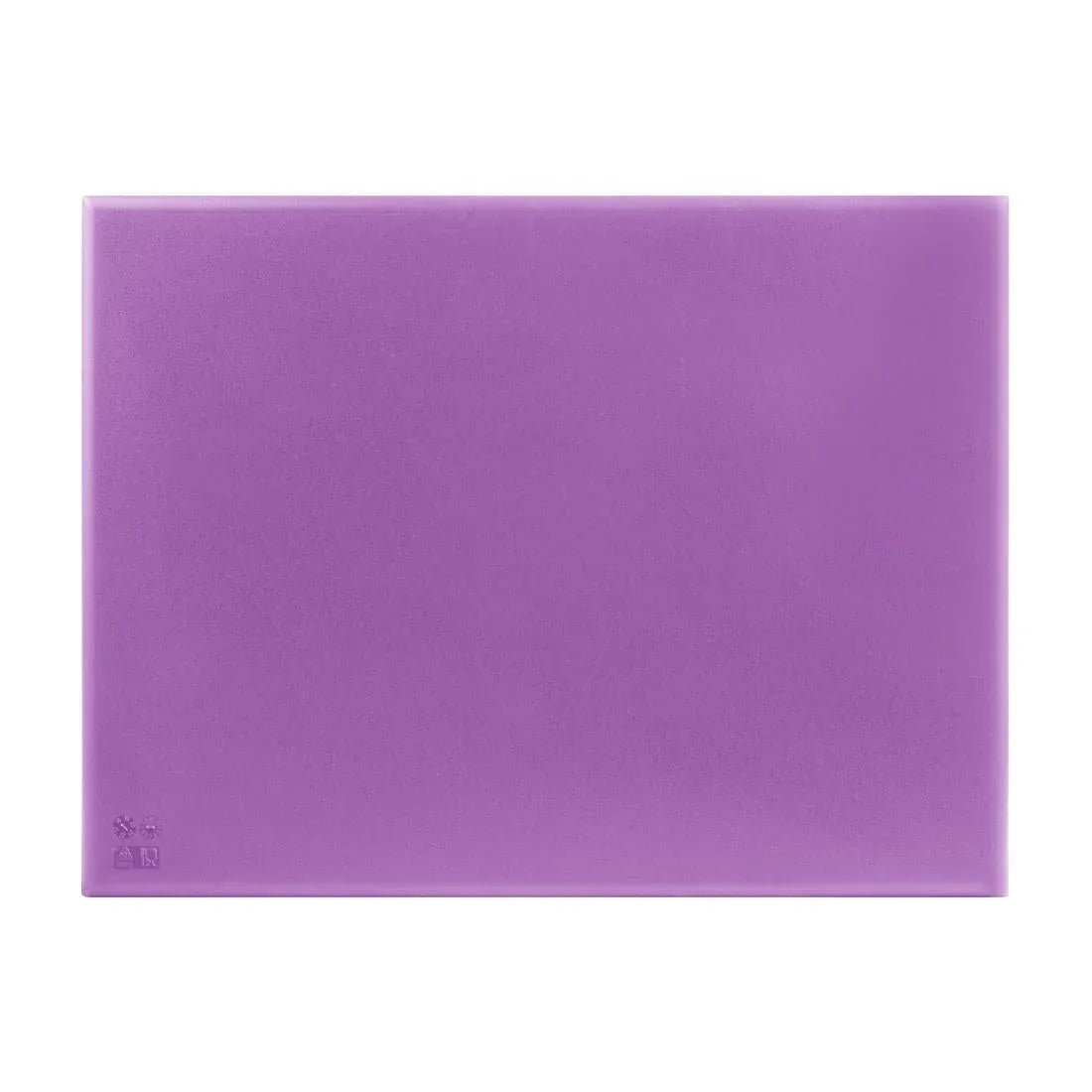 FX104 Hygiplas High Density Chopping Board Purple - 600x450x25mm - JD Catering Equipment Solutions Ltd