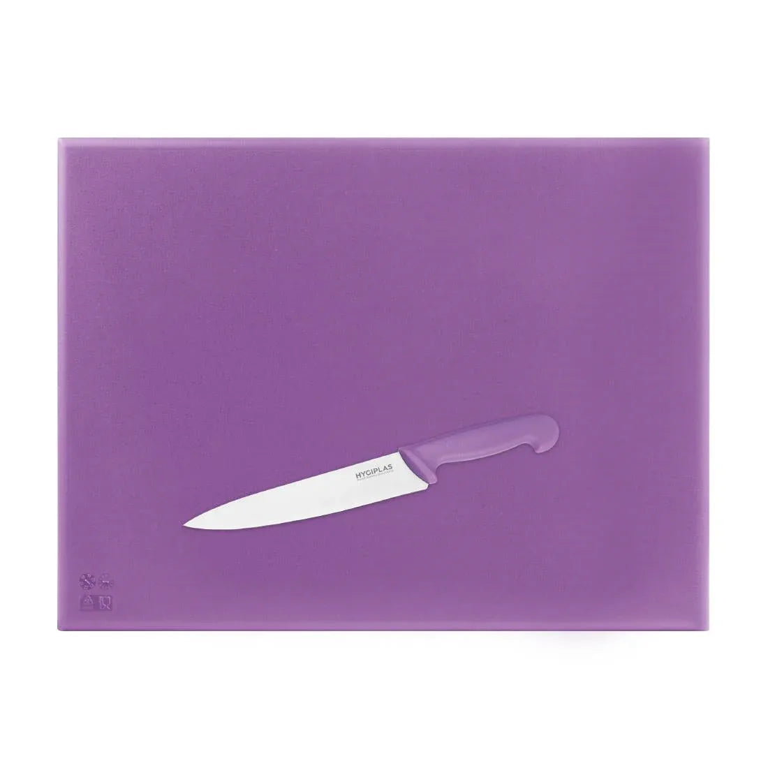 FX104 Hygiplas High Density Chopping Board Purple - 600x450x25mm - JD Catering Equipment Solutions Ltd