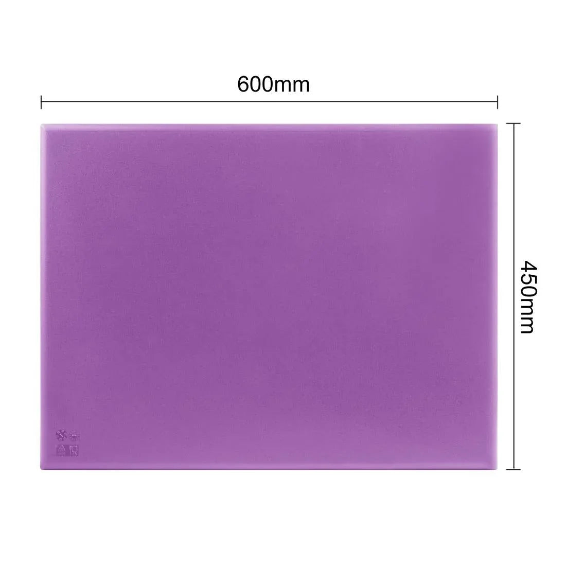 FX104 Hygiplas High Density Chopping Board Purple - 600x450x25mm - JD Catering Equipment Solutions Ltd
