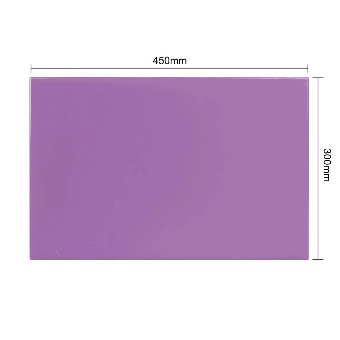 FX105 Hygiplas Anti-bacterial High Density Chopping Board Purple - 450x300x10mm JD Catering Equipment Solutions Ltd