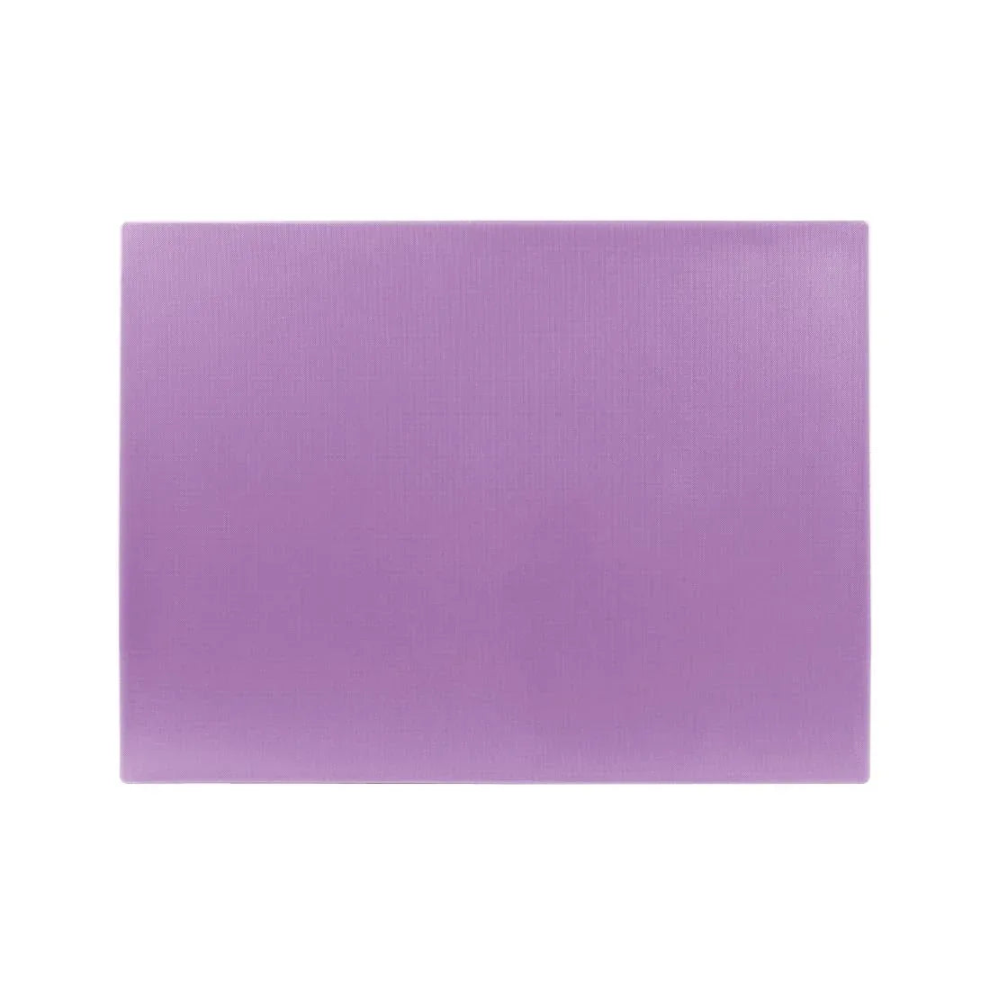 FX109 Hygiplas Low Density Chopping Board Purple - 600x450x20mm JD Catering Equipment Solutions Ltd
