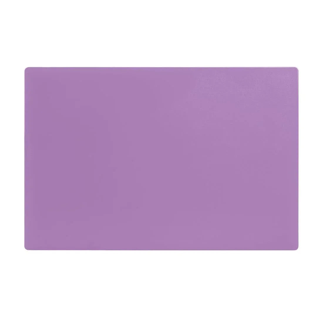 FX110 Hygiplas Anti-bacterial Low Density Chopping Board Purple - 450x300x10mm JD Catering Equipment Solutions Ltd