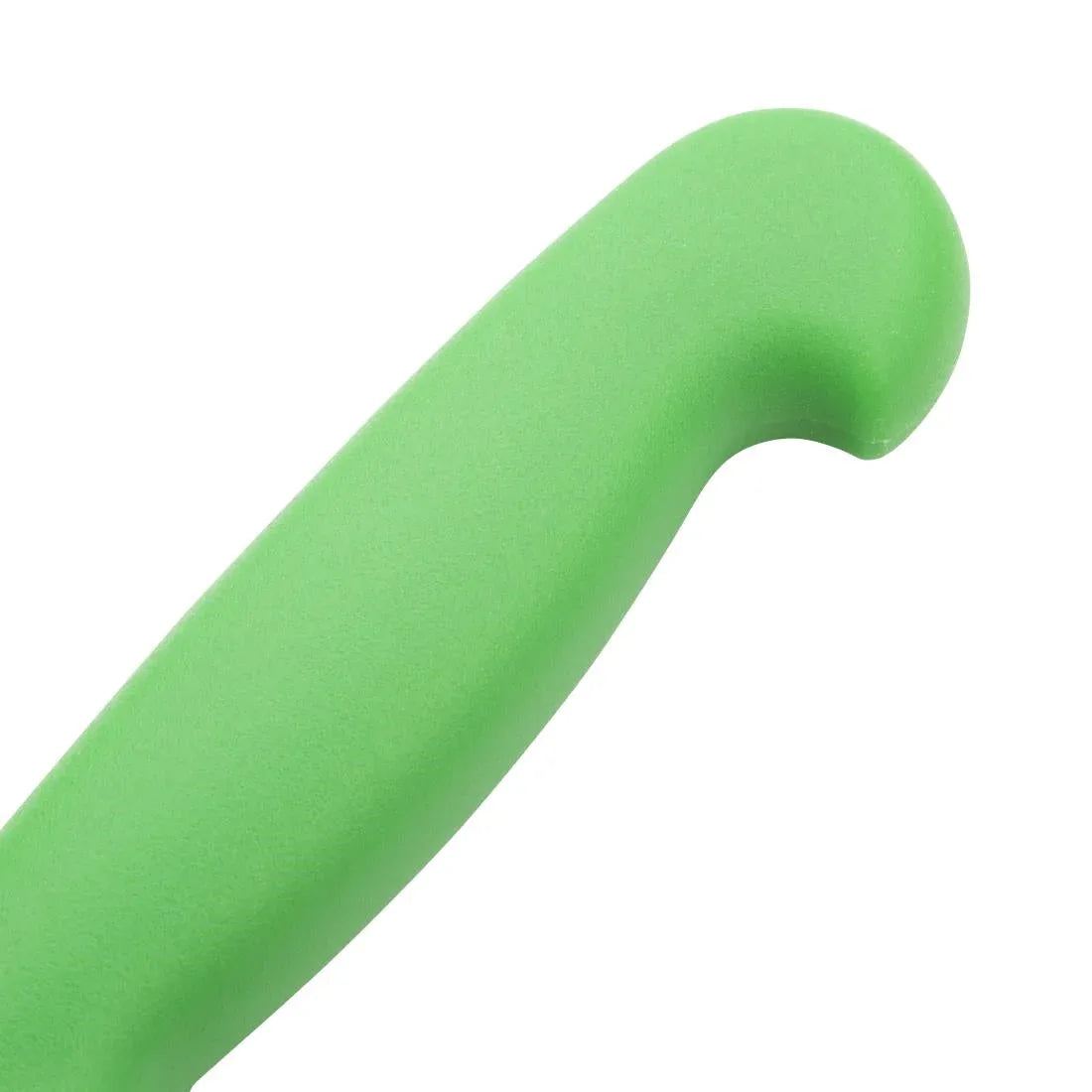 FX121 Hygiplas Slicer Serrated Green 25.4cm - JD Catering Equipment Solutions Ltd