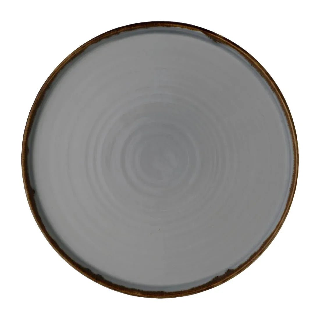 FX151 Dudson Harvest Walled Plates Grey 260mm (Pack of 6) - JD Catering Equipment Solutions Ltd