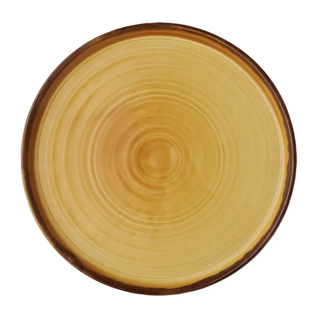 FX154 Dudson Harvest Walled Plates Mustard 210mm (Pack of 6) - JD Catering Equipment Solutions Ltd