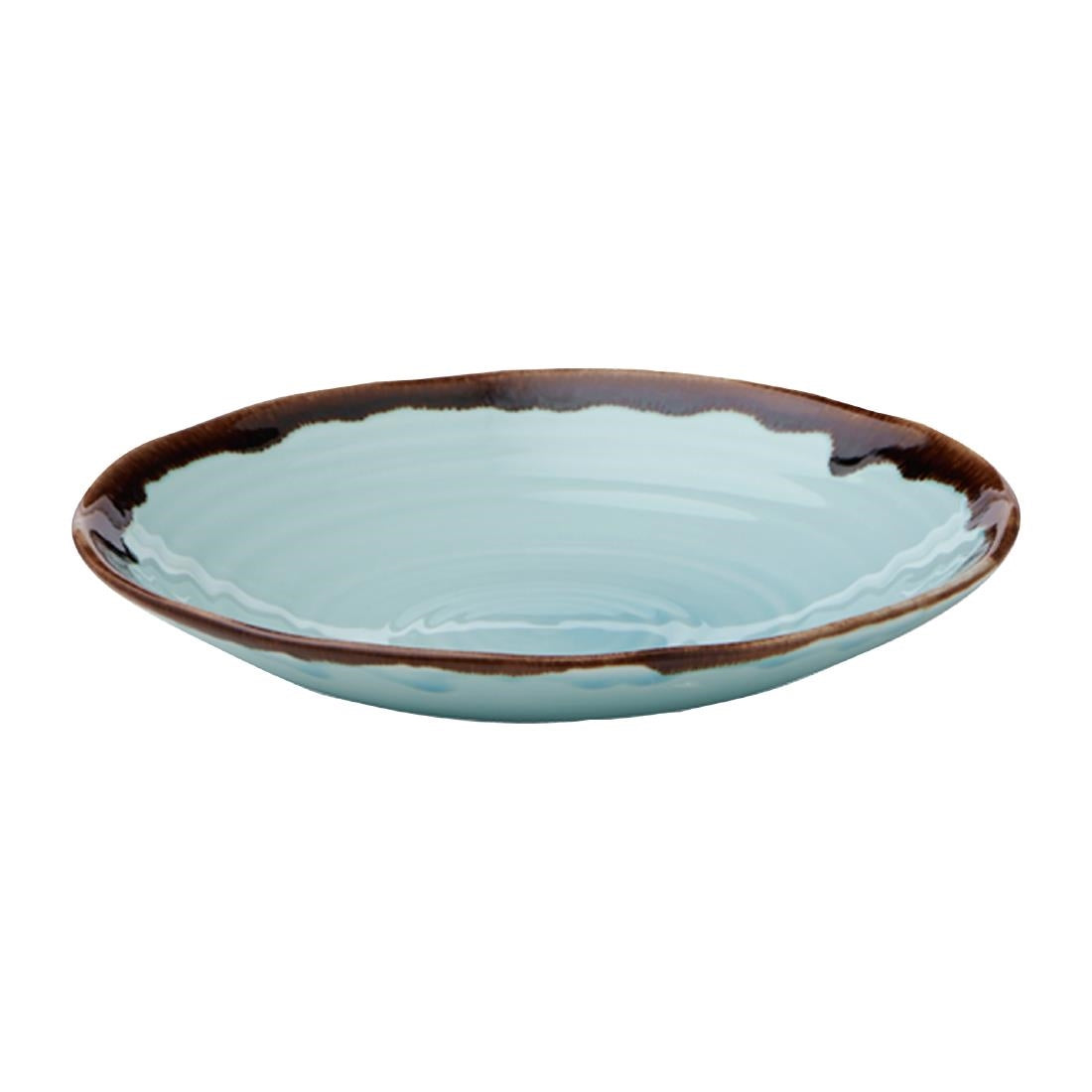 FX158 Dudson Harvest Organic Coupe Bowls Turquoise 210mm (Pack of 12) JD Catering Equipment Solutions Ltd