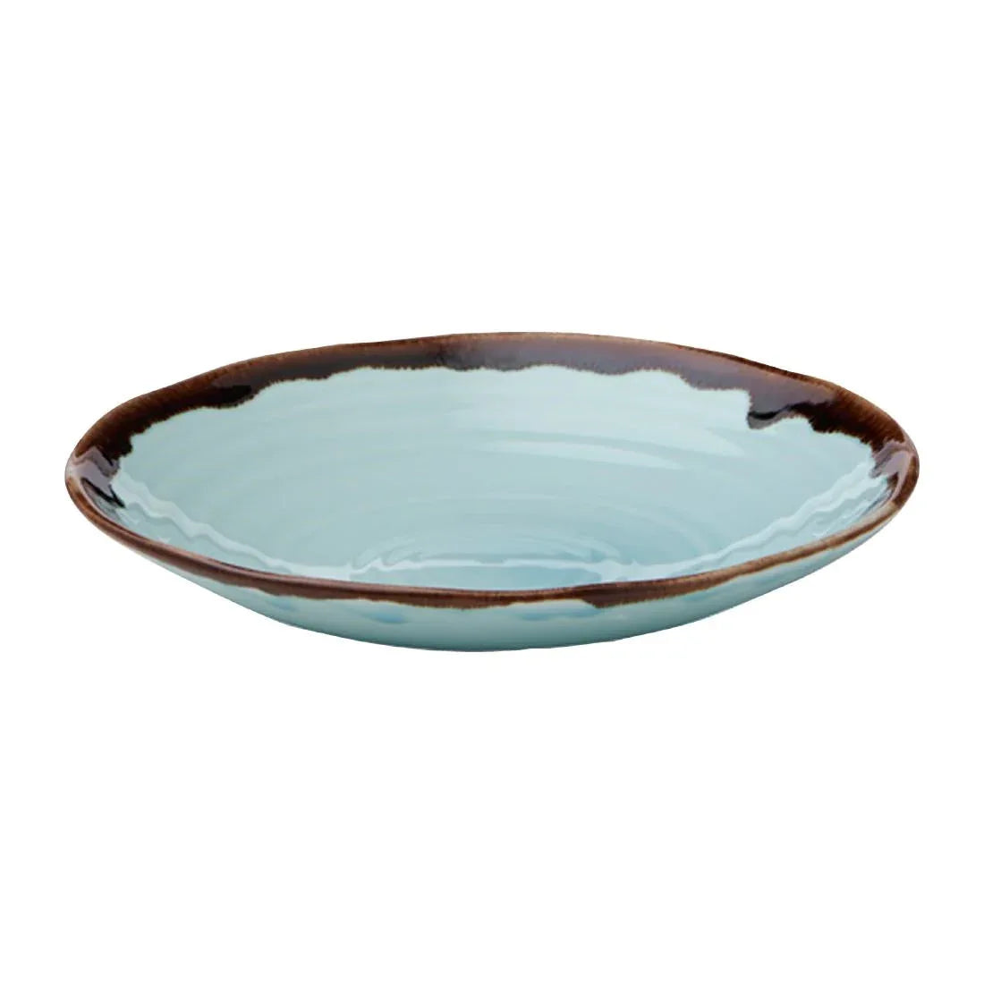 FX158 Dudson Harvest Organic Coupe Bowls Turquoise 210mm (Pack of 12) - JD Catering Equipment Solutions Ltd