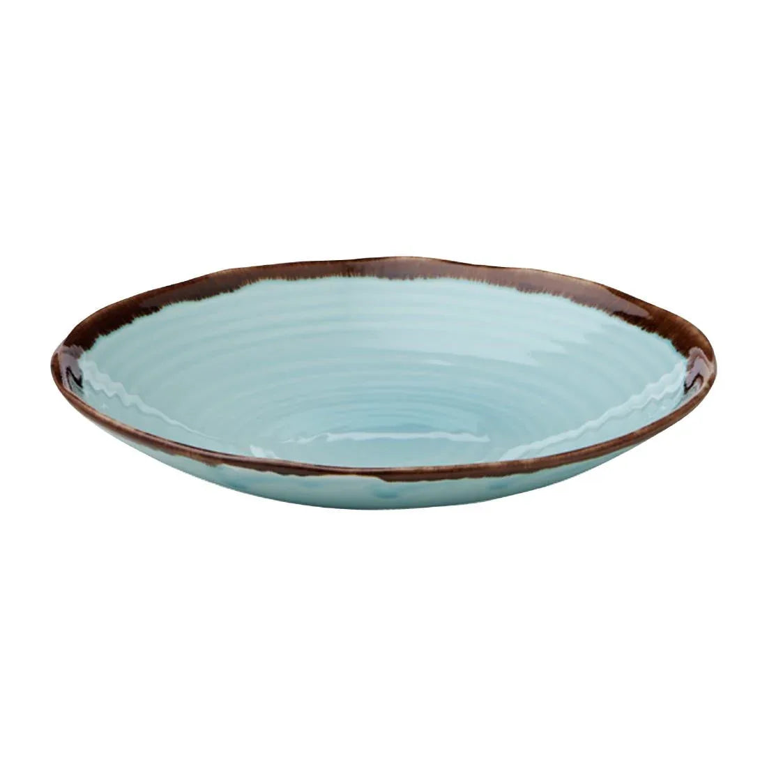 FX159 Dudson Harvest Organic Coupe Bowls Turquoise 250mm (Pack of 12) - JD Catering Equipment Solutions Ltd