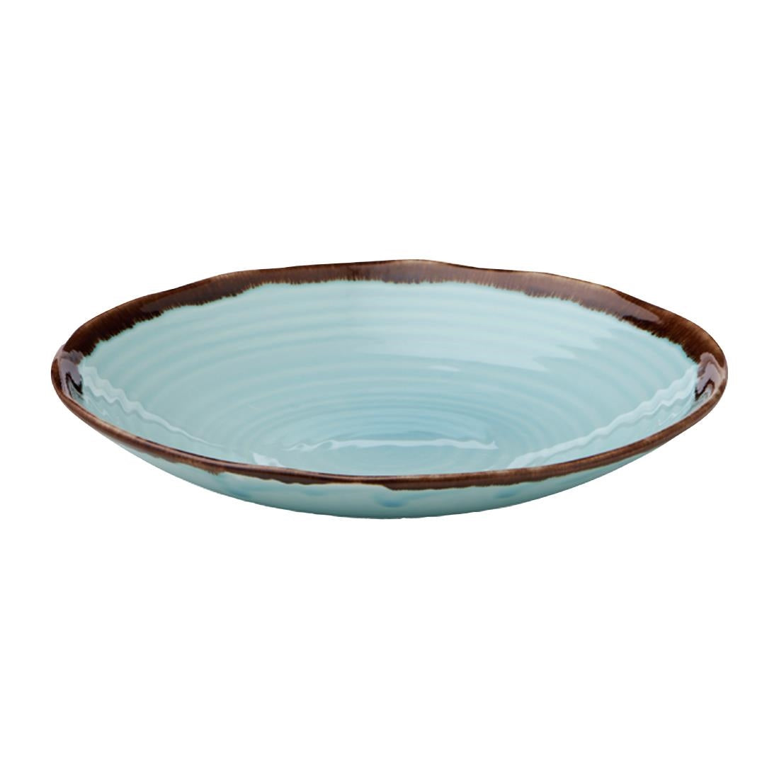 FX160 Dudson Harvest Organic Coupe Bowls Turquoise 279mm (Pack of 12) JD Catering Equipment Solutions Ltd