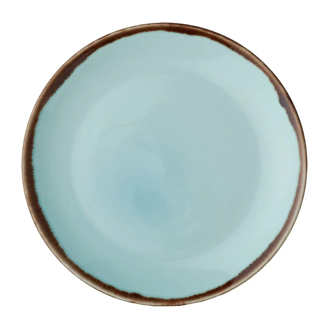 FX163 Dudson Harvest Coupe Plates Turquoise 260mm (Pack of 12) - JD Catering Equipment Solutions Ltd