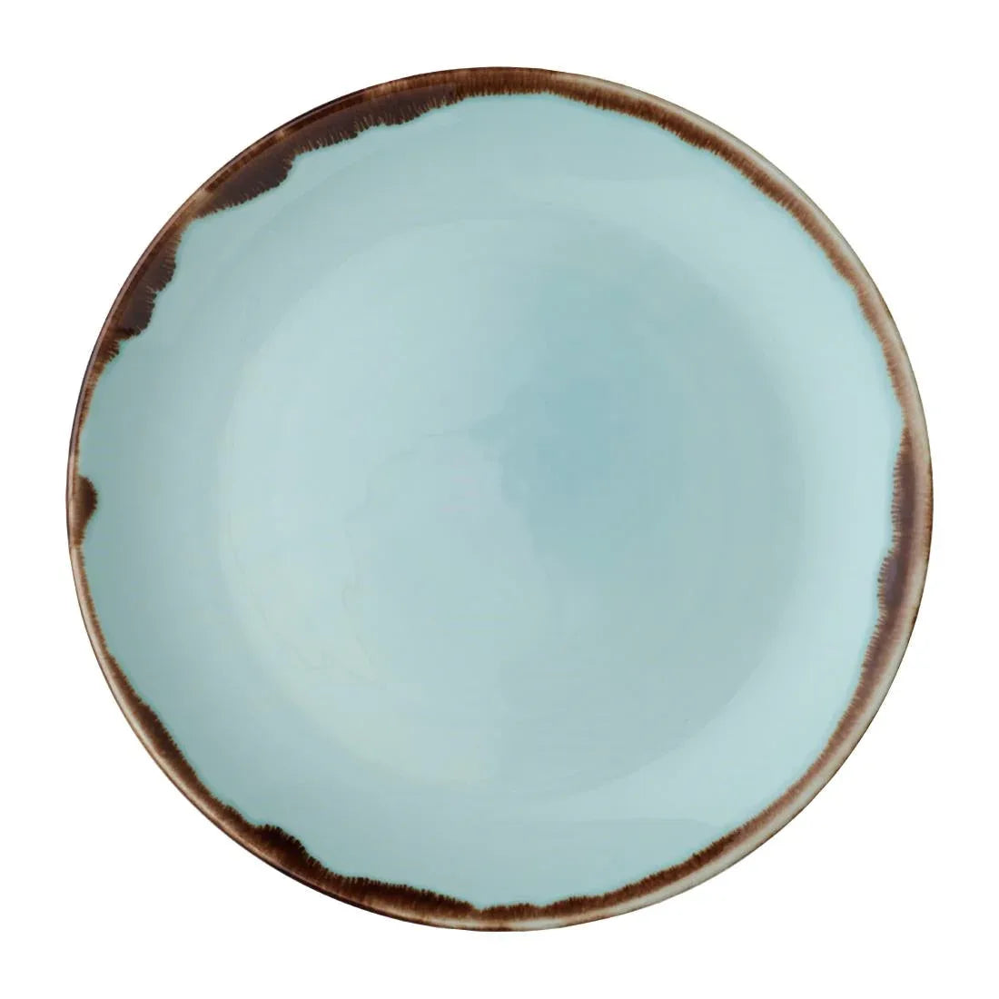 FX168 Dudson Harvest Coupe Plates Turquoise 217mm (Pack of 12) - JD Catering Equipment Solutions Ltd