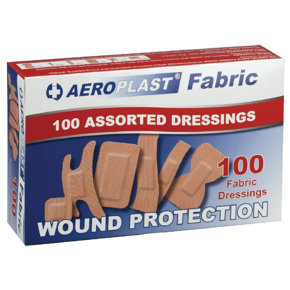 Fabric Assorted Plasters (Pack of 100) JD Catering Equipment Solutions Ltd