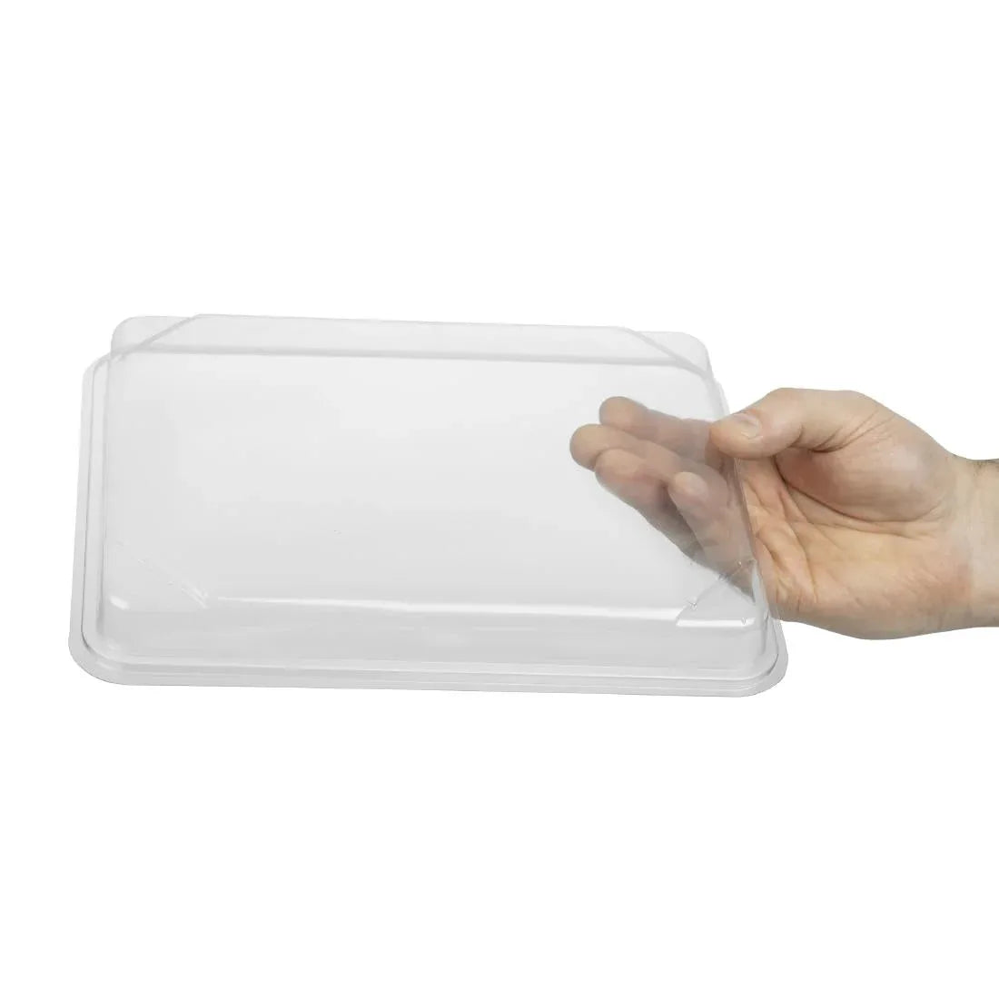 FB290 Faerch Recyclable Bento Box Lids 263 x 201mm (Pack of 90) - JD Catering Equipment Solutions Ltd
