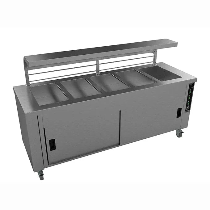 Falcon Chieftain 5 Well Heated Servery Counter HS5 - JD Catering Equipment Solutions Ltd