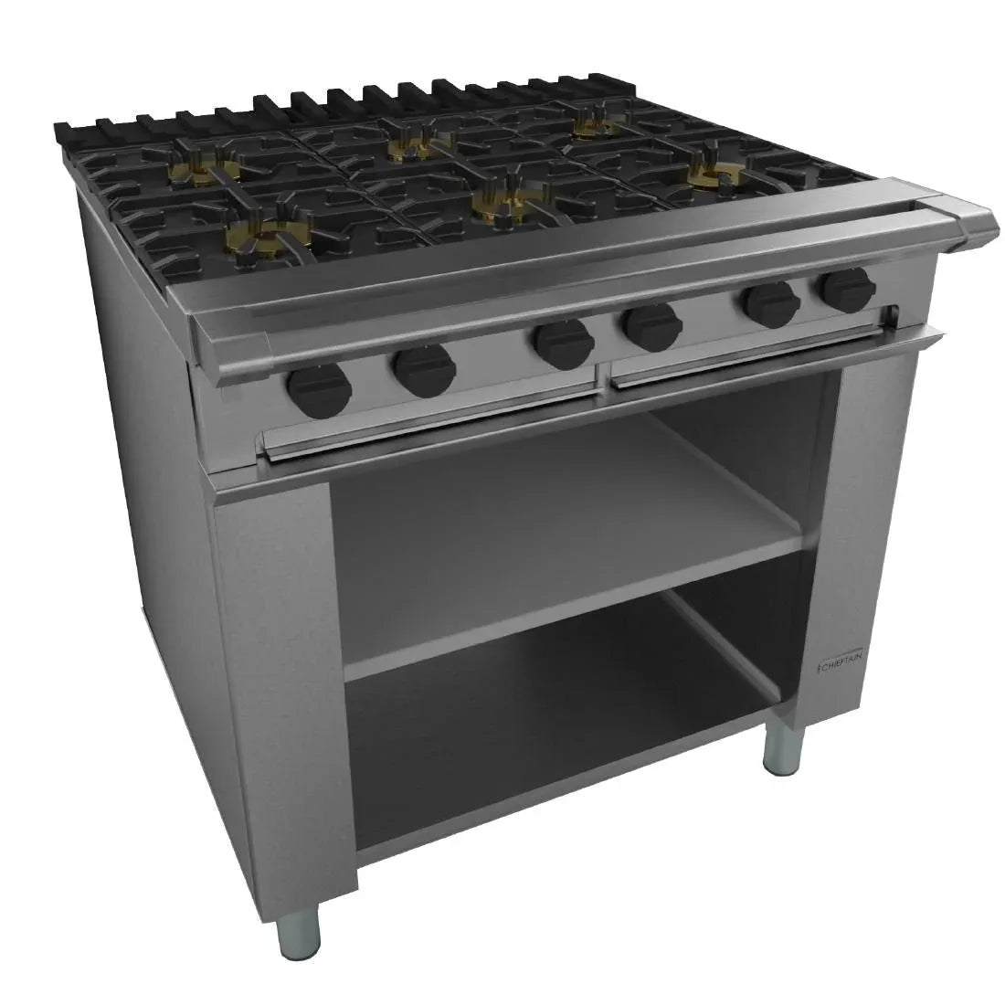 Falcon Chieftain 6 Burner Boiling Table on Legs Natural Gas G1060X - JD Catering Equipment Solutions Ltd
