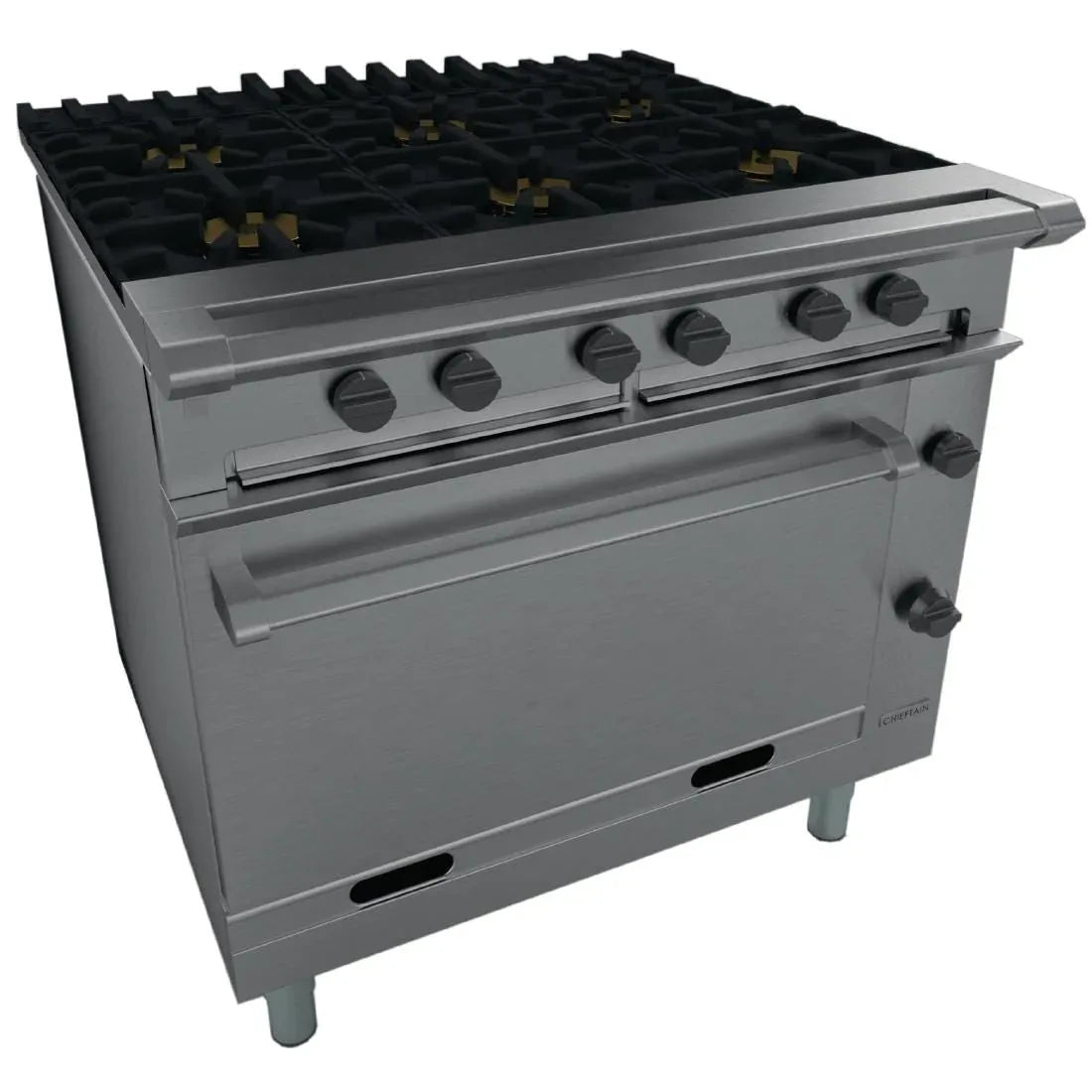 Falcon Chieftain 6 Burner Natural/LPG Oven Range G1066X JD Catering Equipment Solutions Ltd