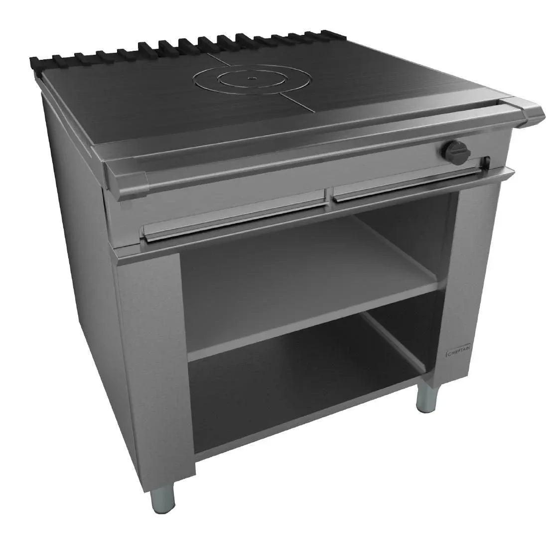 Falcon Chieftain Single Bullseye Solid Top Boiling Table Natural/LPG G1026BX - JD Catering Equipment Solutions Ltd