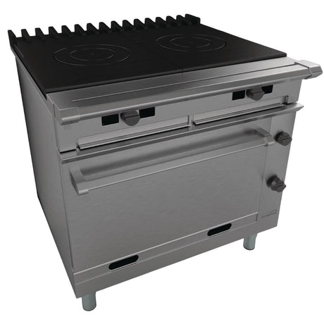 Falcon Chieftain Twin Bullseye Natural/LPG Oven Range G1006FX JD Catering Equipment Solutions Ltd