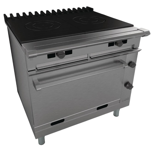 Falcon Chieftain Twin Bullseye Natural/LPG Oven Range G1006FX JD Catering Equipment Solutions Ltd