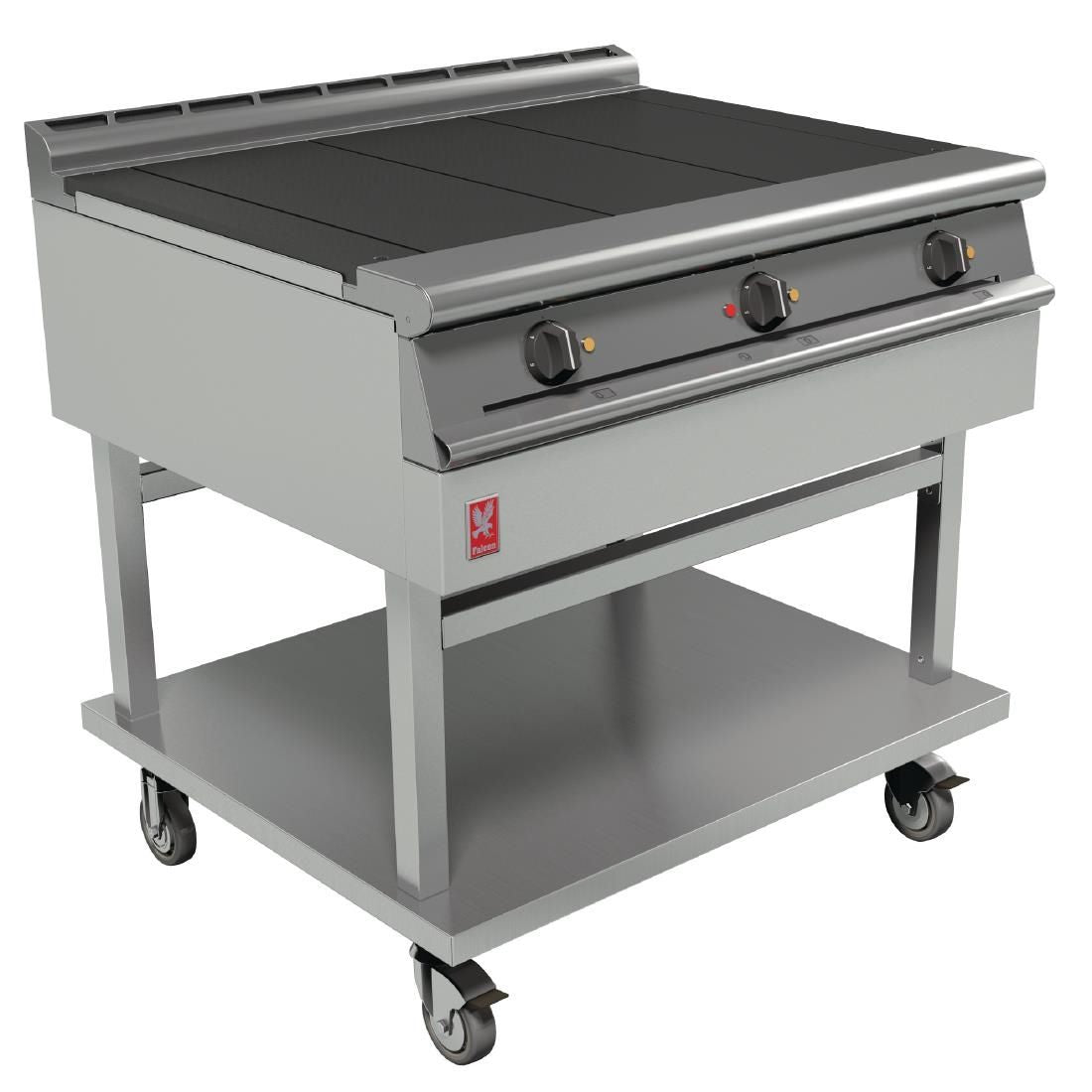 Falcon Dominator Plus 3 Hotplate Boiling Table with Castors E3121 JD Catering Equipment Solutions Ltd