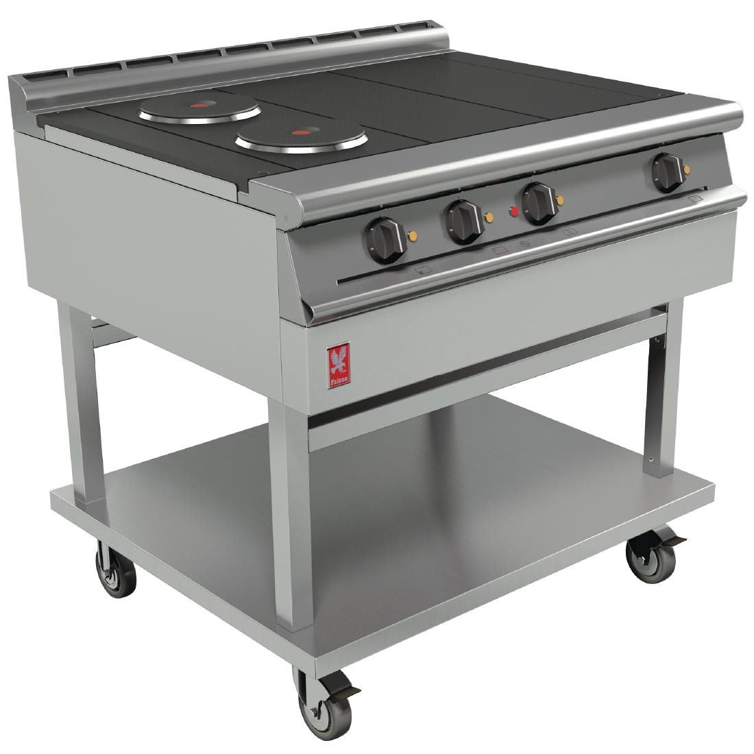 Falcon Dominator Plus 4 Hotplate Boiling Table With Castors E3121 JD Catering Equipment Solutions Ltd