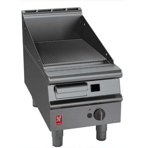Falcon Dominator Plus 400mm Wide Ribbed Natural/LPG Griddle G3441R JD Catering Equipment Solutions Ltd