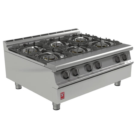 Falcon Dominator Plus 6 Burner Natural/LPG Boiling Top G3121 JD Catering Equipment Solutions Ltd