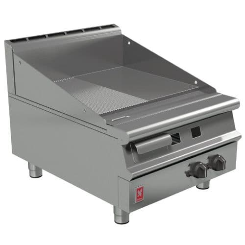 Falcon Dominator Plus 600mm Wide Half-ribbed Natural/LPG Griddle G3641R JD Catering Equipment Solutions Ltd
