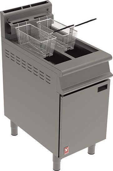 Falcon Dominator Plus G3845 Twin Pan, Twin Basket Natural/LPG Gas Fryer JD Catering Equipment Solutions Ltd