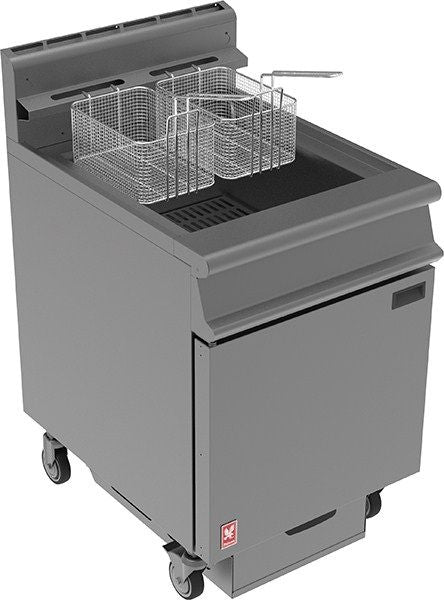Falcon Dominator Plus G3860F Natural Gas/LPG Single pan, twin basket fryer with filtration JD Catering Equipment Solutions Ltd