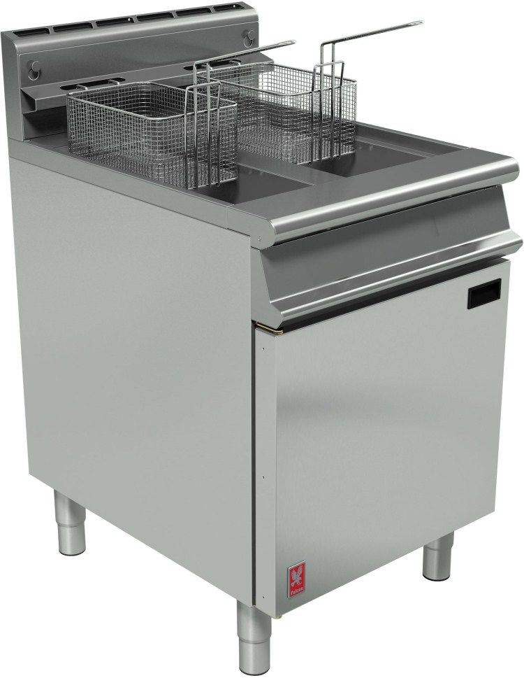 Falcon Dominator Plus G3865 Twin Pan, Twin Basket Natural/LPG Gas Fryer JD Catering Equipment Solutions Ltd