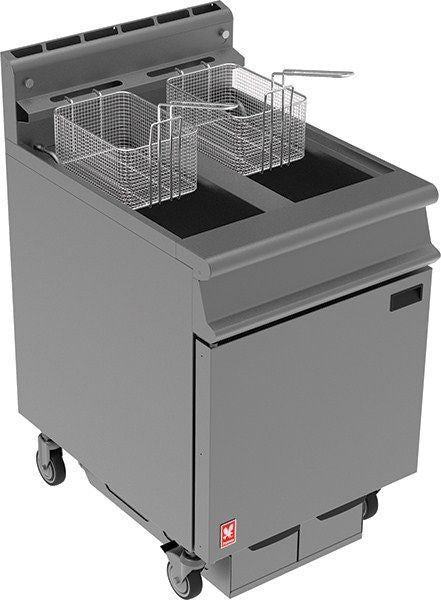 Falcon Dominator Plus G3865F Twin Tank Double basket Natural Gas/LPG JD Catering Equipment Solutions Ltd