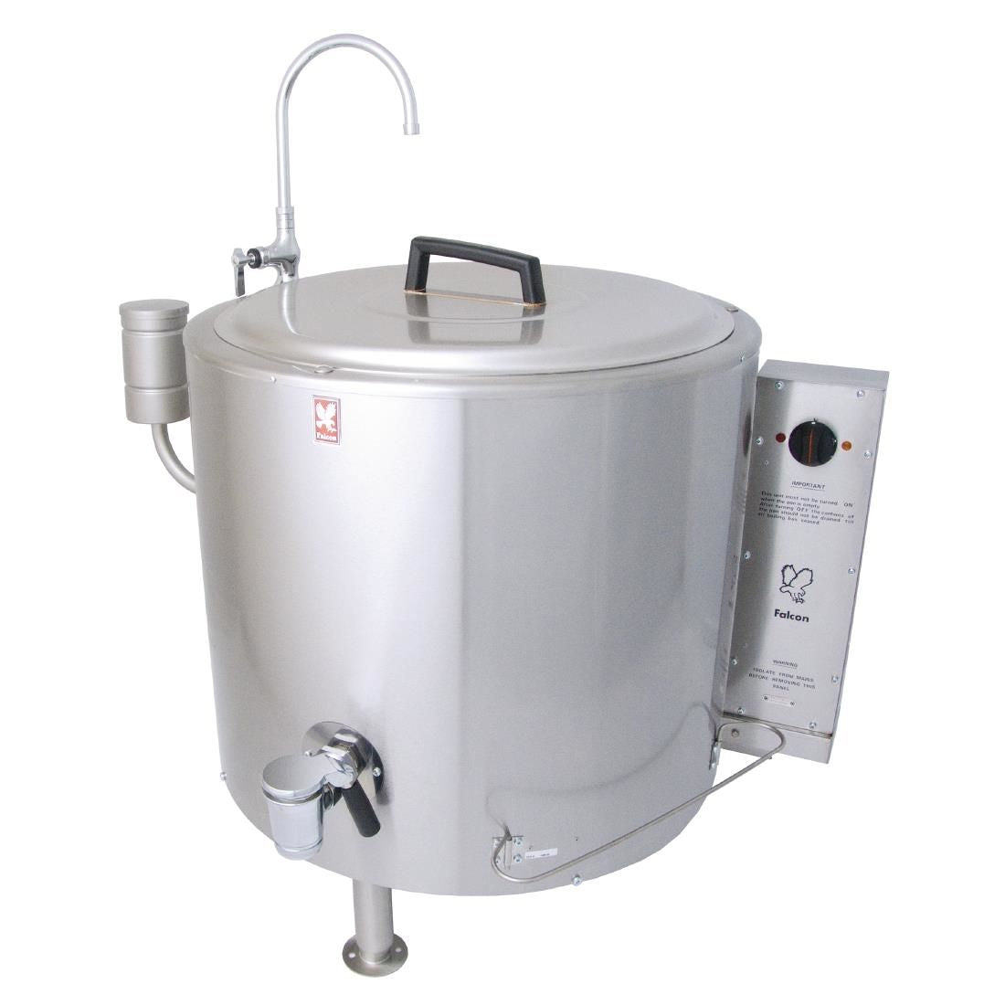 Falcon Dominator Round-Cased Boiling Pan E2078-90 JD Catering Equipment Solutions Ltd