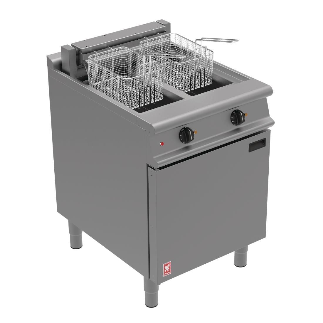 Falcon Dominator Twin Tank Free Standing Electric Fryer E3865 JD Catering Equipment Solutions Ltd
